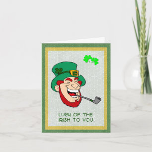 Luck of the Irish card Kaart