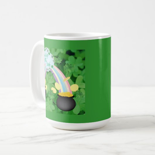 Luck of the Irish Coffee Mok (Voorkant links)