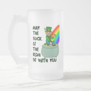 Luck of the Irish custom St Patrick's Beer Mok