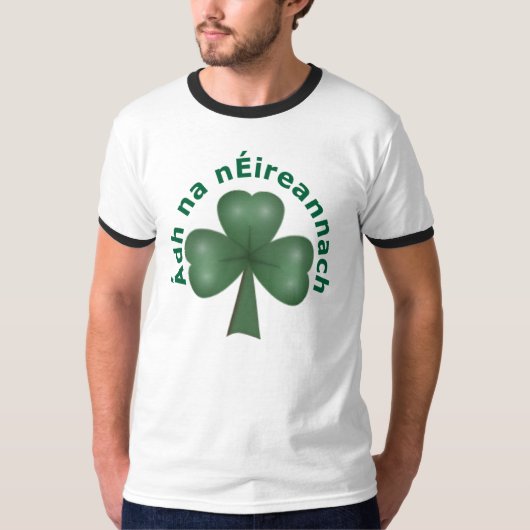 Luck of the Irish (Gaelic) T-shirt (Voorkant)