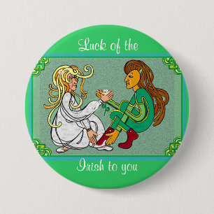 Luck of the Irish - Happy St Patrick's Day Ronde Button 7,6 Cm