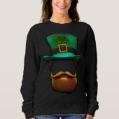 Luck Of The Irish Hat & Beard Trui (Voorkant)