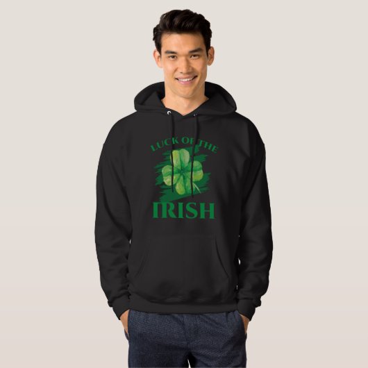 Luck of the Irish Hoodie (Voorkant volledig)