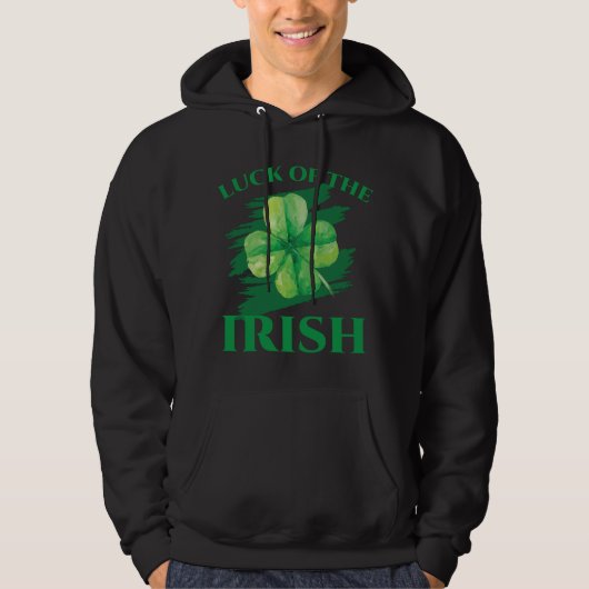 Luck of the Irish Hoodie (Voorkant)