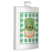 Luck of the Irish Leprechaun and shamrock Flacon (Rechts)