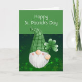Luck of The Irish Leprechaun Fun St. Patrick's Day Kaart (Voorkant)