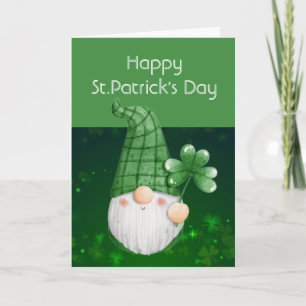 Luck of The Irish Leprechaun Fun St. Patrick's Day Kaart
