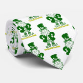 Luck of the Irish Leprechaun Stropdas (Opgerold)