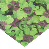 Luck of the Irish, Lots of Four Leaf Clover Korte Tafelloper (Hoek)