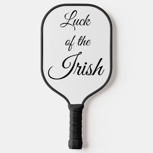 Luck of the Irish PickleBall Paddle (Achterkant)