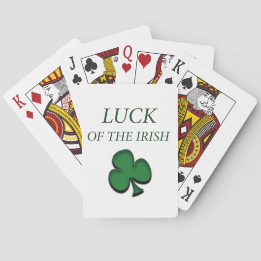 Luck of the Irish Pokerkaarten (Achterkant)