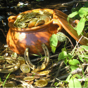 "Luck of the Irish!" Pokerkaarten