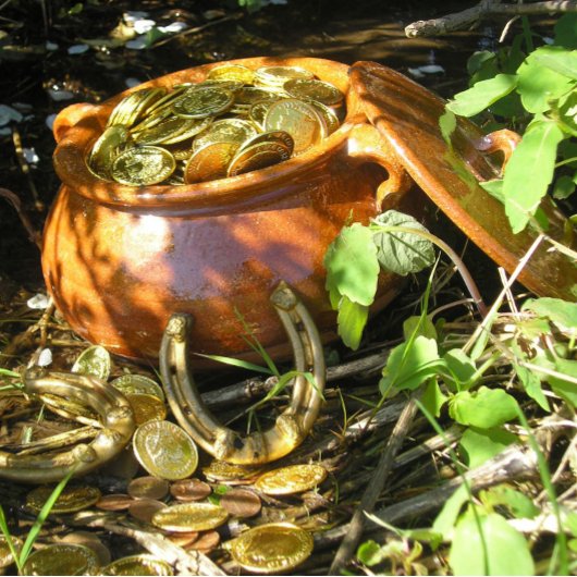 "Luck of the Irish!" Pokerkaarten