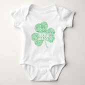 Luck of the Irish Shamrock Romper (Voorkant)