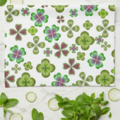 Luck of the Irish Shamrocks Kitchen Towel Theedoek (Gevouwen)