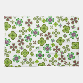 Luck of the Irish Shamrocks Kitchen Towel Theedoek