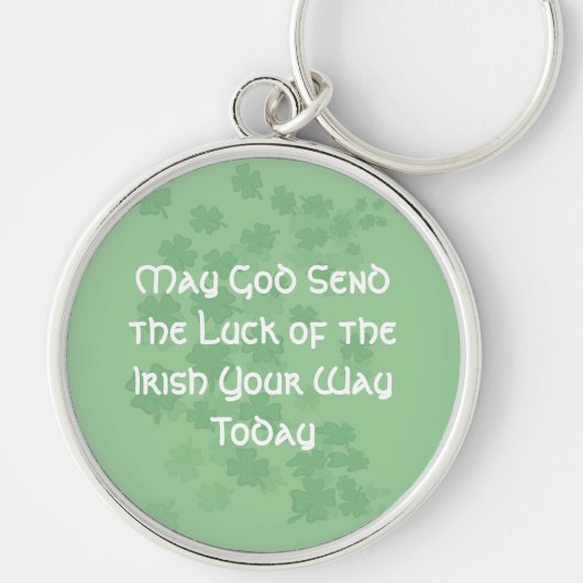 Luck of the Irish Sleutelhanger (Voorkant)