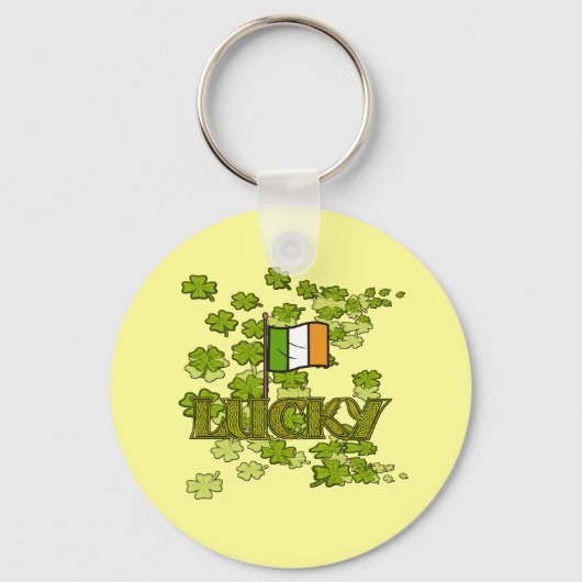 Luck of the Irish Sleutelhanger (Voorkant)
