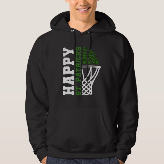 Luck of the Irish St Patrick s Day Accessories Bas Hoodie (Voorkant)