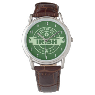Luck of the Irish St Patrick's day Horloge