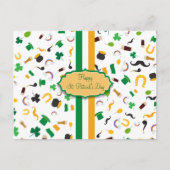 Luck of the Irish- St. Patrick's day irish items Briefkaart (Voorkant)