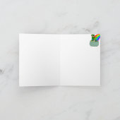 Luck of the Irish St Patrick's Day Kaart (Binnen)