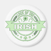 Luck of the Irish St Patrick's day Magneet (Voorkant)