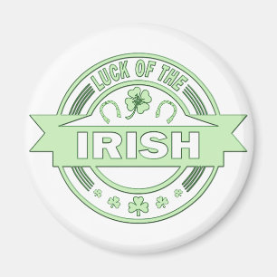 Luck of the Irish St Patrick's day Magneet