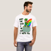 Luck of the Irish St. Patrick's Day T-shirt (Voorkant volledig)