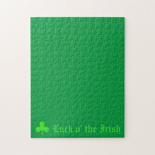 Luck o's the Irish Green Frustrating Legpuzzel (Verticaal)