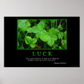 Luck Poster (Voorkant)