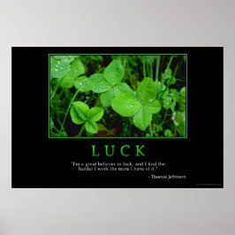 Luck Poster