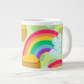 Luck Pot O Gold Pattern Grote Koffiekop (Voorkant rechts)