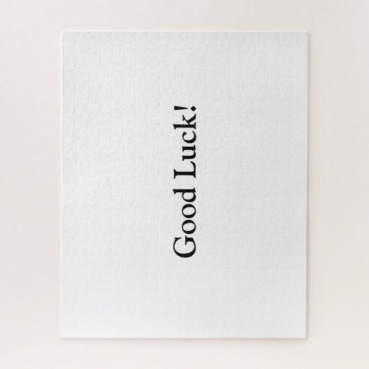 Luck Puzzle. Legpuzzel (Verticaal)