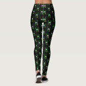 Luck Shamrock Dublin Day Hoefijzer Iers Leggings (Achterkant)