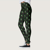 Luck Shamrock Dublin Day Hoefijzer Iers Leggings (Links)