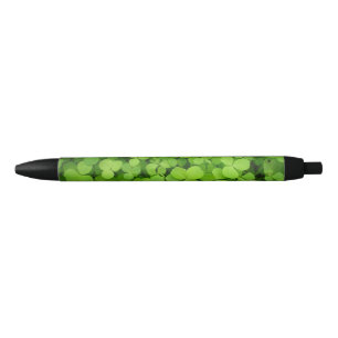 Luck Shamrocks. Zwarte Inkt Pen