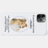 Luck Sheltie Smartphone Hoesje (Achterkant (horizontaal))