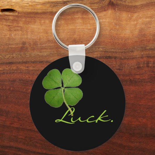 Luck. Sleutelhanger (Voorkant)
