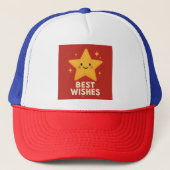 Luck Star voor kinderen Trucker Pet (Voorkant)