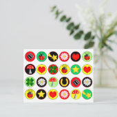 LUCK STIP BRIEFKAART (Staand voorkant)