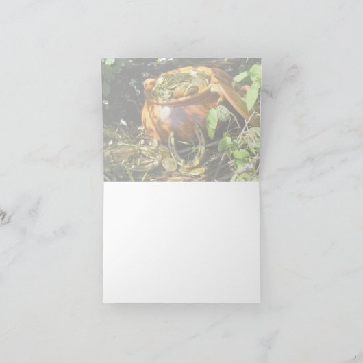 Luck van de Ieren! Kaart (Binnen)