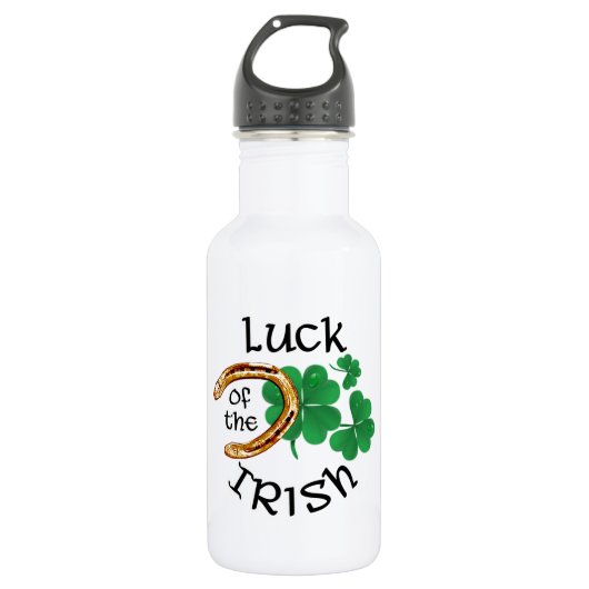 LUCK VAN DE IERSE - KLEINE/STERKTE patrick-dag Waterfles (Voorkant)