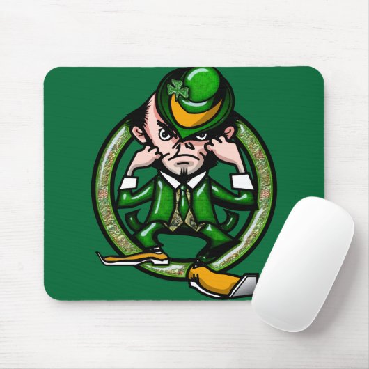 Luck van de Mousepad Muismat (Met muis)
