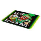 Luck van The Irish St Patricks Day. Bestel nu Snijplank (Hoek)