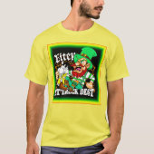 Luck van The Irish St Patricks Day. Bestel nu T-shirt (Voorkant)