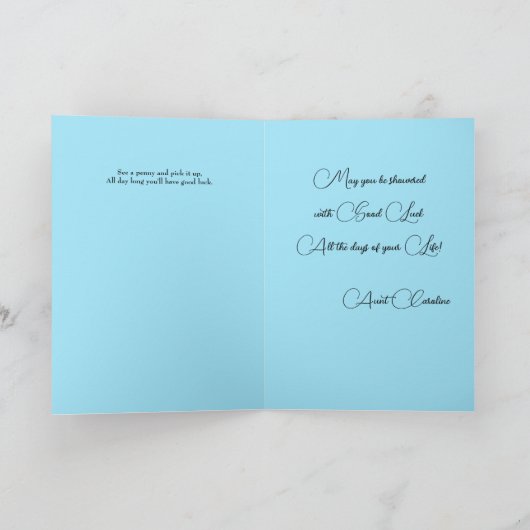 Luckdouche Kaart (Binnen)