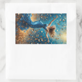 Luckdouche Rechthoekige Sticker (Tas)