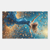 Luckdouche Rechthoekige Sticker (Voorkant)