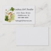 Luckey Girl Studio Visitekaartje (Voorkant / Achterkant)